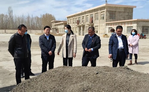 黨委書記、董事長劉興斌到金塔縣調(diào)研